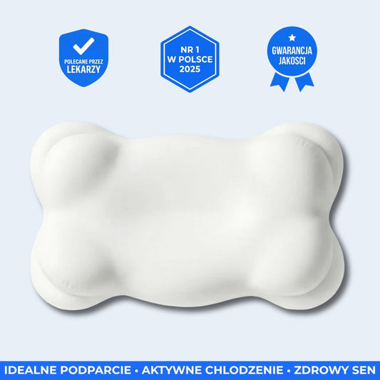 Cloudy - Zasypiaj szybciej. Budź się bez bólu karku.