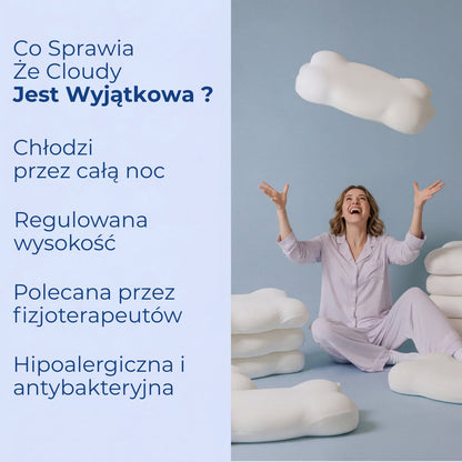 Cloudy - Zasypiaj szybciej. Budź się bez bólu karku.